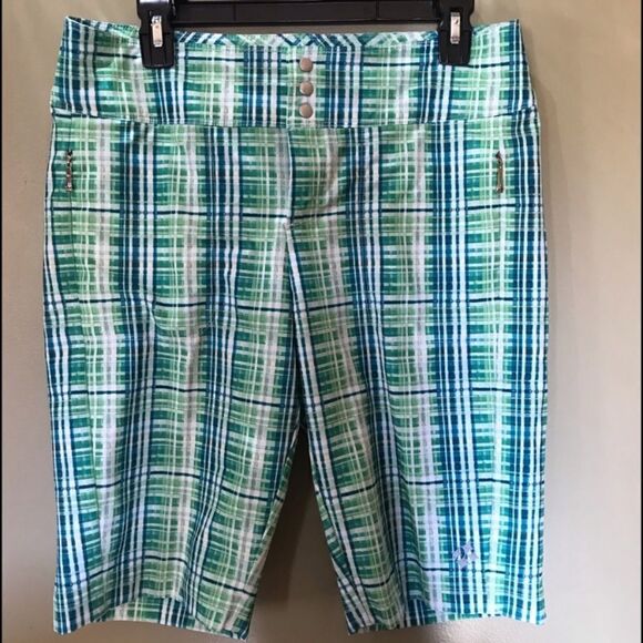 EXCELLENT LIKE NEW CONDITION WOMEN’S SIZE 0 JOFIT 4 ALL GOLF/HIKE SHORTS - Picture 1 of 6